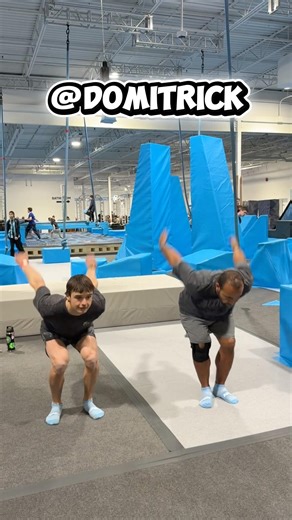Doing a backflip with a FAMOUS person!!! ⭐️