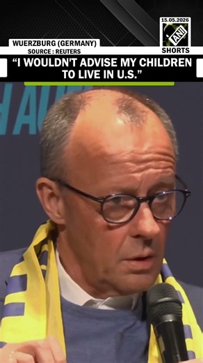 “I wouldn’t advise my children to live in US”: German Chancellor Friedrich Merz
