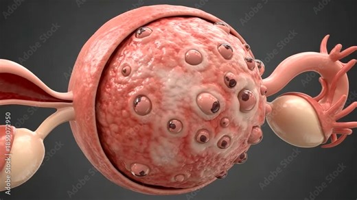Detailed anatomical model of human reproductive system