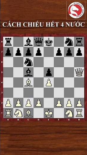 The ultimate trick of feint and attack, checkmate in just 4 moves