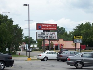 Walgreens Electronic Sign Goes Back to Drawing Board