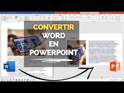 Convertir un Fichier Word en PowerPoint depuis son PC [TUTORIEL]