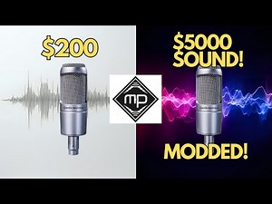 I MODIFIED My $200 Mic (AT3035) to Sound Like a $5,000 Mic! (Before/After)