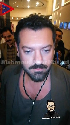 عمرو يوسف في كواليس العرض الاول فيلم شقو 📽️🍿