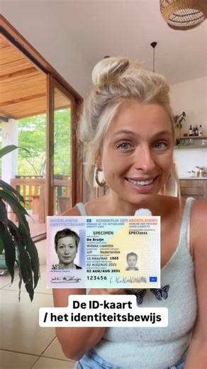 Learn Dutch with Charlotte | Essential Cards in Dutch 🇳🇱 Translations below👇🏾 1. ID-kaart 🪪 Identity card 🇪🇸 DNI / Documento de identidad ⸻ 2. Paspoort 📘 Passport... | Instagram