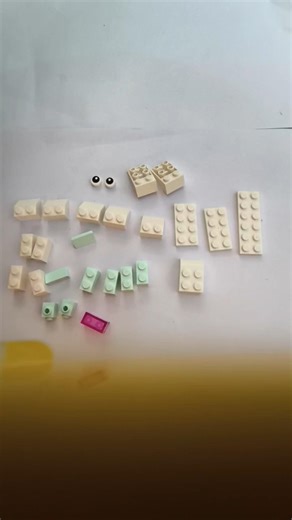 How to build a ghost using lego classic 10696 #lego #legoclassic10696