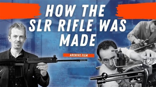 英国皇家军械博物馆 L1A1 SLR步枪军工厂档案影像