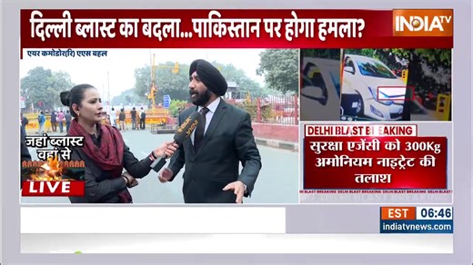 4K views · 76 reactions | #Muqabla | Big news related to explosives after the Delhi blast—security agencies are searching for 300 kg of ammonium nitrate. Terrorists had a total of 3,200 kg of explosives in their possession. #DelhiCarBlast #DelhiBlast #RedFort #LalQila #Terrorism #Pakistan | IndiaTv English | Facebook