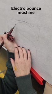 228K views · 2.1K reactions | Happy Sunday! Working on some patterns with my handy electro pounce machine. | HotRod Jen's art page | Facebook