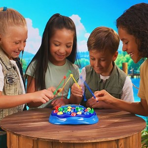 ✨ Reel in the fun with The Fishing Game! This colorful spinning fish game brings the carnival to your living room — pop-up fish, four mini rods, and nonstop giggles as kids race to catch the most. Perfect for ages 3 , 2–4 players. 🎣🐟 Great for family game night, playdates, or rainy-day play. Quick to set up and endlessly replayable! 👉 Grab yours now! #amazon #FlatRiver #FamilyFun #BoardGames #KidsPlay #GameNight | Ambassador Games