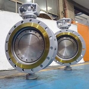 [Hot Item] DN50-1200 Double Eccentric Butterfly Valve with Gearbox