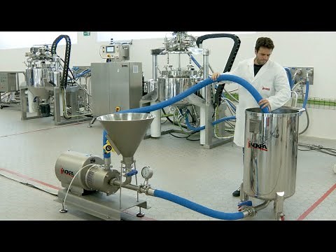 CÓMO MEZCLAR LA GOMA XANTANA - INOXPA MIXBLEND MEZCLADOR HORIZONTAL