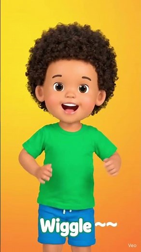 Wiggle Wiggle Poem ✋ | Action Rhyme for Kids | Fun Learning Video