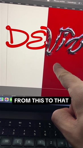 Customize your lettering | Made in @Adobe illustrator dimension and photoshop #chrome #lettering #foryoupage❤️❤️ #fyp #tutorial