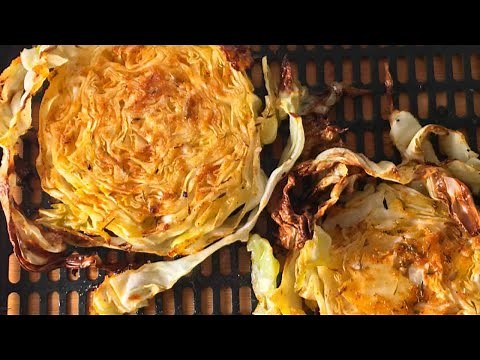 Air Fryer Cabbage Steaks Recipe