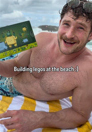 Building Legos at the Beach: A Fun Adventure