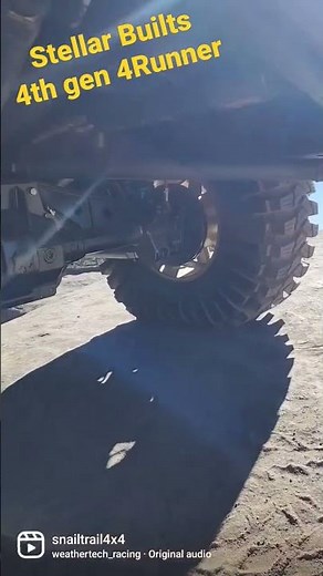 Stellar Builds 4th Gen 4Runner with a rear reverse triangulated 4 link.