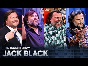 Jack Black's Hilarious Tonight Show Entrances | The Tonight Show Starring Jimmy Fallon