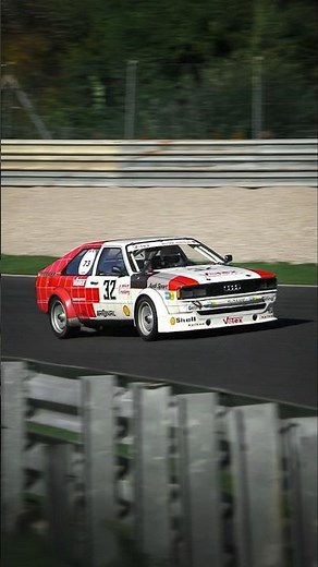 A straight-5 still sounds sweet even without a turbo: Audi Coupé GT 5E Touring Car #5Cylinder