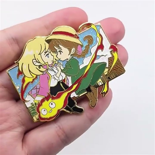 Howl's Moving Castle Pin