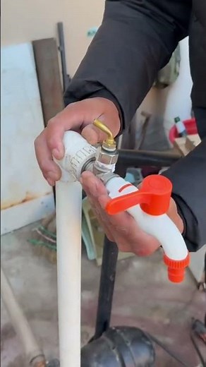 simple installation process for water pumps on water taps