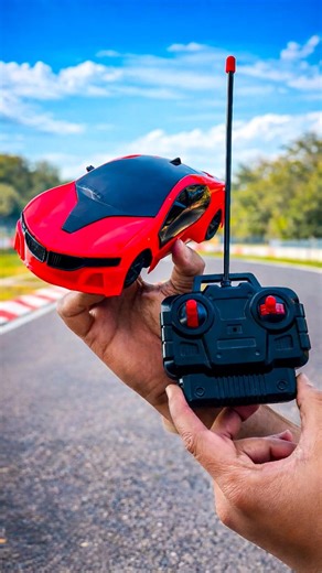 Red RC Car Road Test | Remote Control 🔥😱