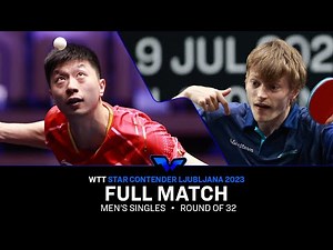 FULL MATCH | MA Long vs Anders LIND | MS R32 | #WTTLjubljana 2023