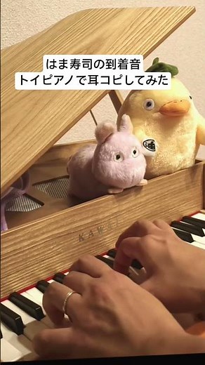 【可愛すぎる音色】はま寿司の到着音をトイピアノで耳コピしてみた結果 #トイピアノ#耳コピ #効果音 #かわいい #音色#睡眠 #睡眠用bgm #睡眠用ピアノ#toypiano #piano#寿司