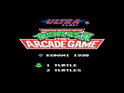 1990 Teenage Mutant Ninja Turtles 2 - The Arcade Game... Stage 1 & 2