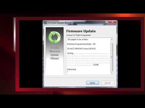 Cronus Software and Firmware Updates and Serial Number Location
