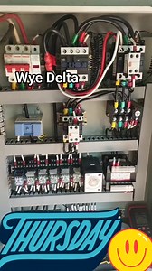 2.1K views · 28 reactions | Wye delta Control panel #electrician #relay #panelboard #control #power #technician #switch #wiring #diy #electrical | Electricians Guide | Facebook
