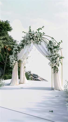 31K views · 29 reactions |  Dreaming of a picturesque spring wedding? Dive into the enchanting world of wedding arches! From rustic charm to elegant florals, these designs will set the stage for your perfect day. #weddingplanning #weddinginspo #bridalshow #spring | Bridal & Wedding Expo | Facebook