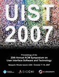 SearchTogether | Proceedings of the 20th annual ACM symposium on User interface software and technology