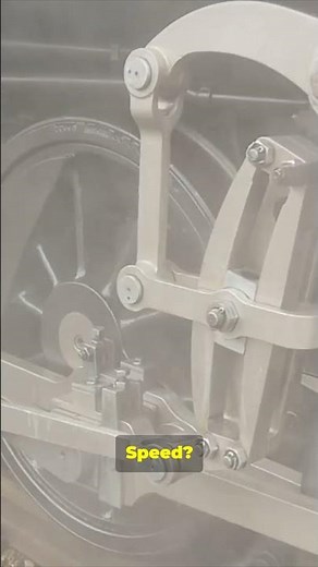 These Wheels Move a Whole Train #Steamtrain #fyp #wheels #steam #train #fyp