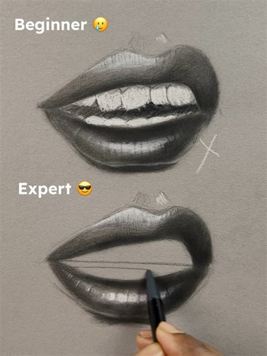 905K views · 1.4K reactions | Sketch Showdown: Beginner vs Expert ✏️ #pencildrawing #drawingtutorial #artwork | Vkartbox | Facebook
