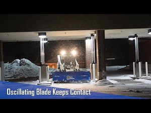 2-in-1 Skid Steer Snow Plow & Box System for Clearing Snow at Banks