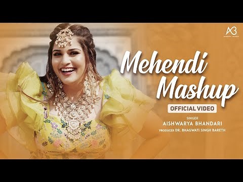 Mehendi Mashup 2021| Aishwarya Bhandari | Mehndi rachan Lagi | Mehndi songs #mehendisongs #mehndimix