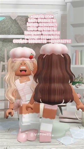 Matching bakery outfit codes for bloxburg