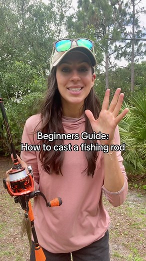 Beginners guide to casting a fishing rod! Celebrate National Fishing and Boating Week with us and hit the water this weekend🎣🚤 #takemefishing #thewaterisopen #nfbw2023