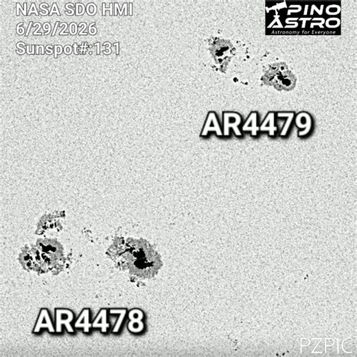 Sunspots! June 29, 2026 #PinoAstro