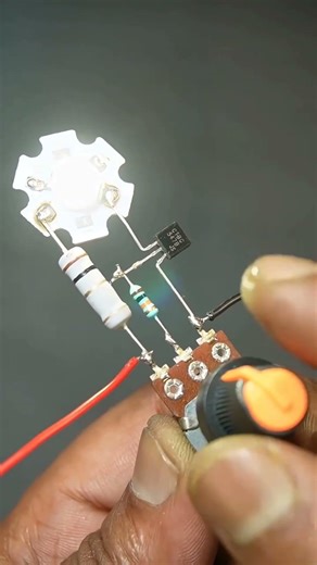 How to make an led brightness control circuit