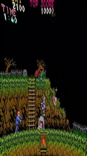 Ghosts N Goblins arcade short reel