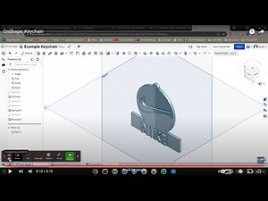 OnShape: Keychain