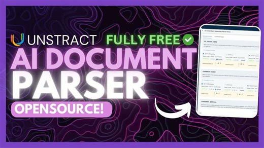 【AI分享】开源AI文档解析革命！Unstract：破解复杂PDF数据提取与LLM智能融合挑战_哔哩哔哩_bilibili