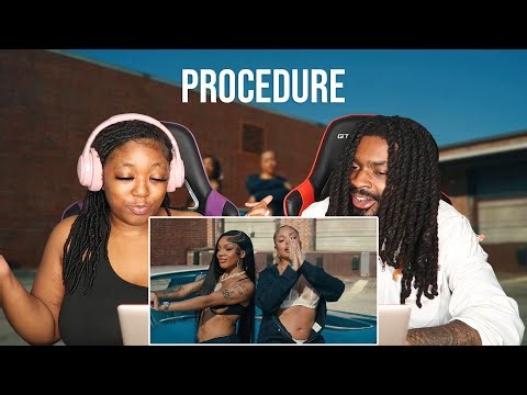 GloRilla - PROCEDURE (feat. Latto) (Official Music Video) | REACTION