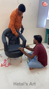 3.7M views · 9.2K reactions | Reuse and recycle old chair and tyres - sustainable & creative ways to chair making #diy | Hetal's Art | Facebook
