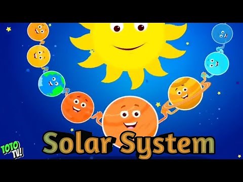Planet song | Solar System Song | Learn about 8 Planets, Sun, Moon and Stars For kids | Planets song