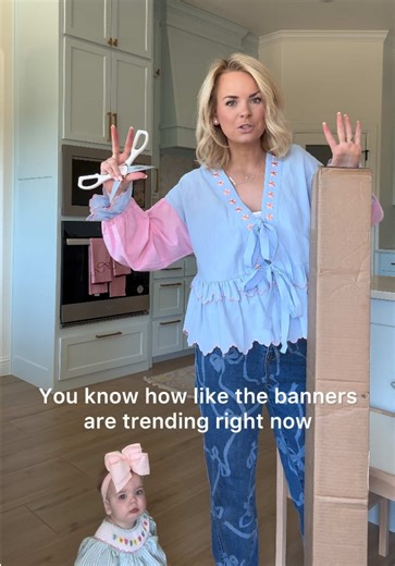 DIY Birthday Sign for Hampton's First Birthday