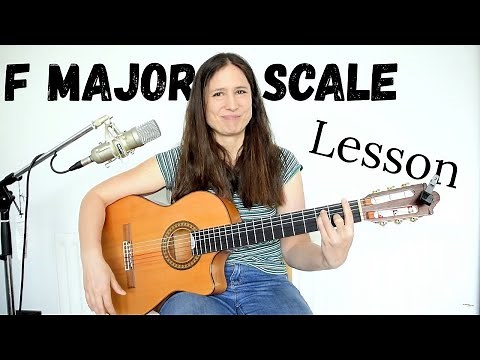 🎸 Learn the F Major Scale (Guitar Lesson) – All Positions 🎶