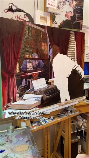 Star Trek DS9 Oil Painting Process | Jenny R Johnson